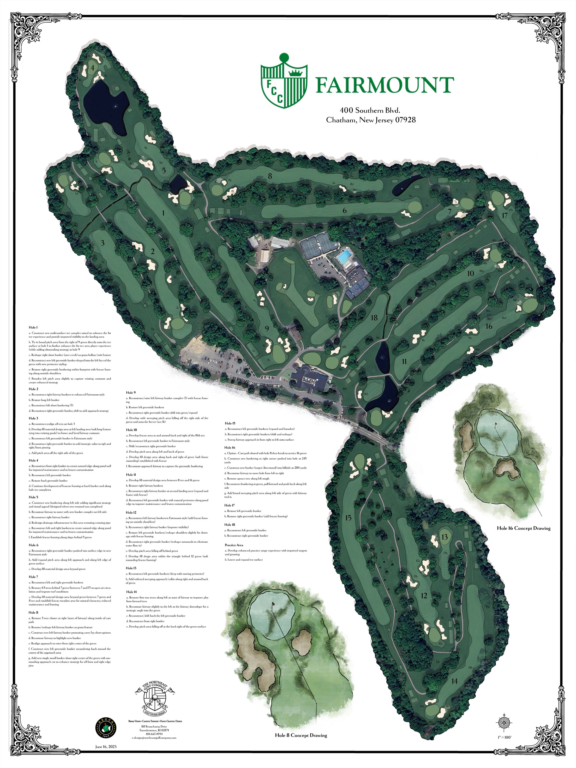 Fairmount Country Club master plan