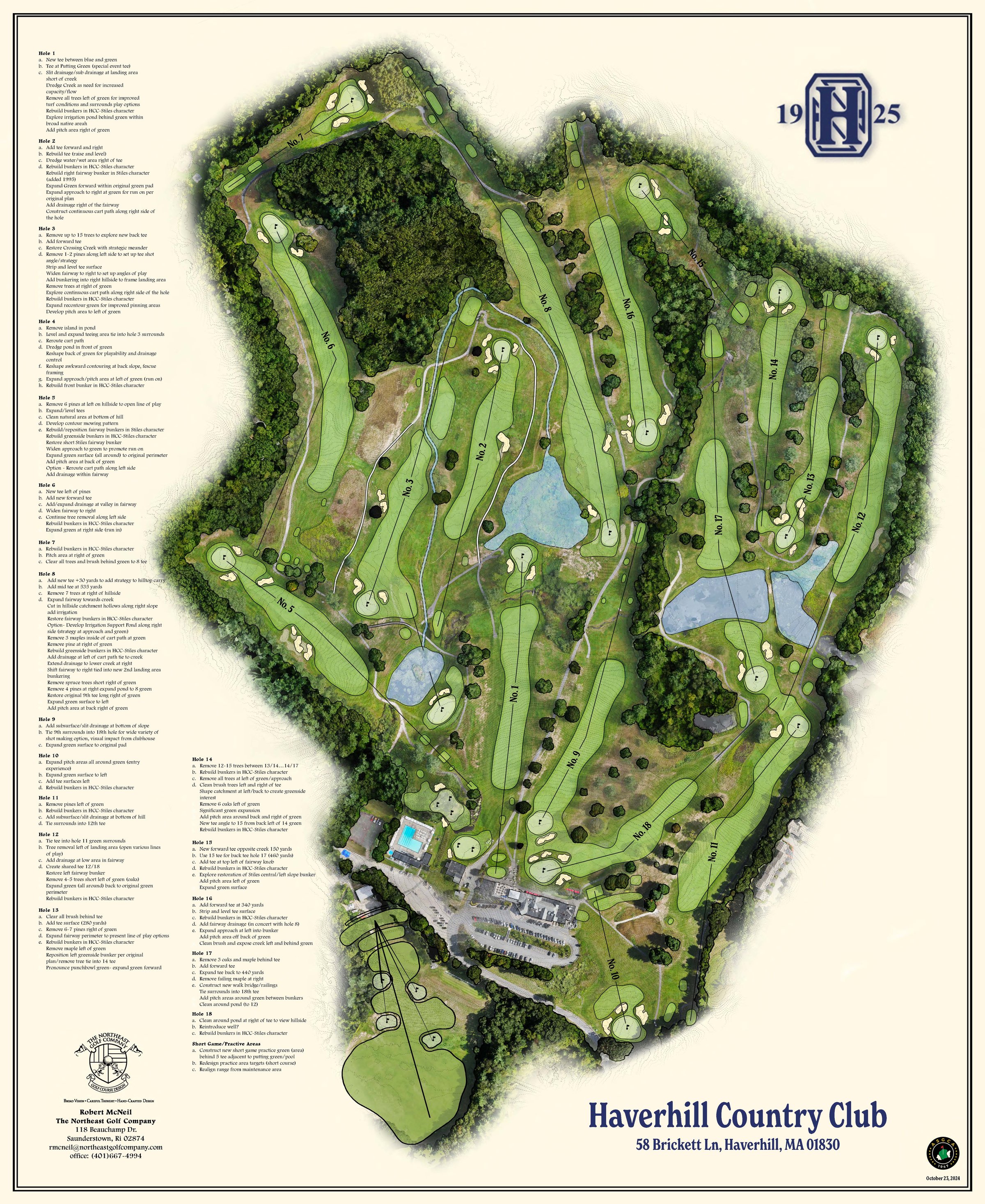 Haverhill Country Club master plan
