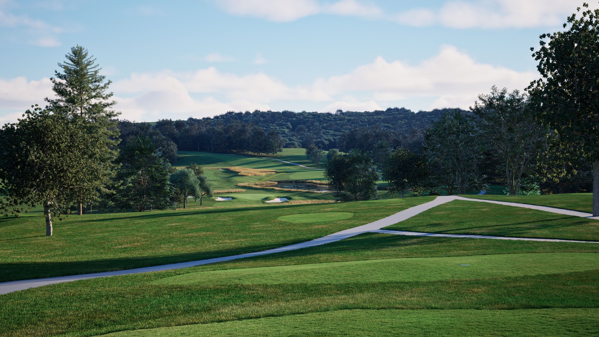 Hole 1 tee study