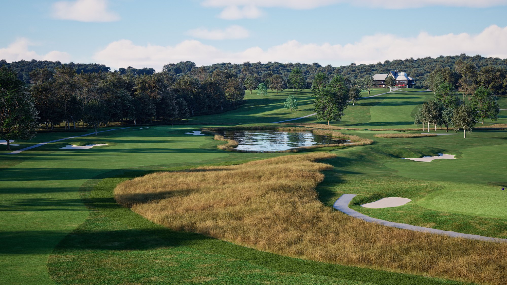 Hole 8 approach