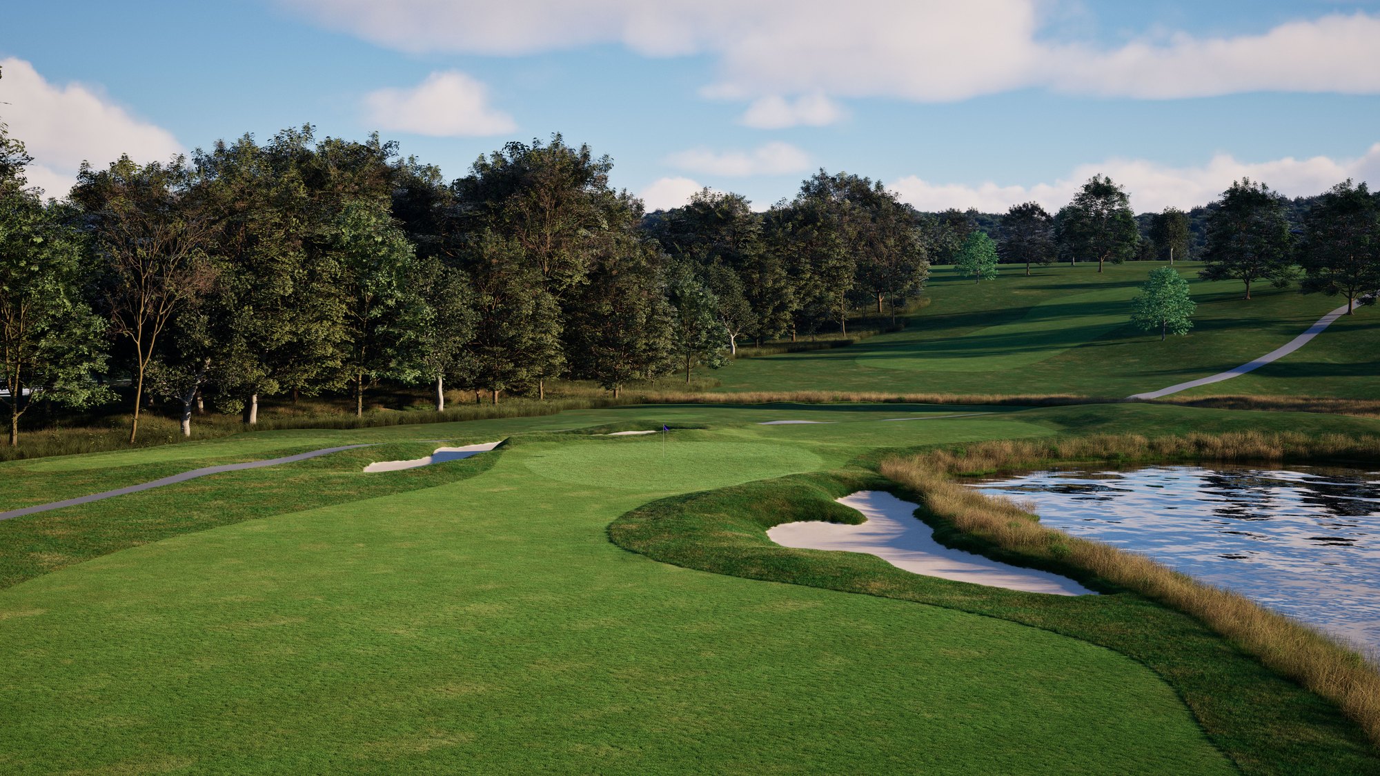 Hole 8 alternate vantage