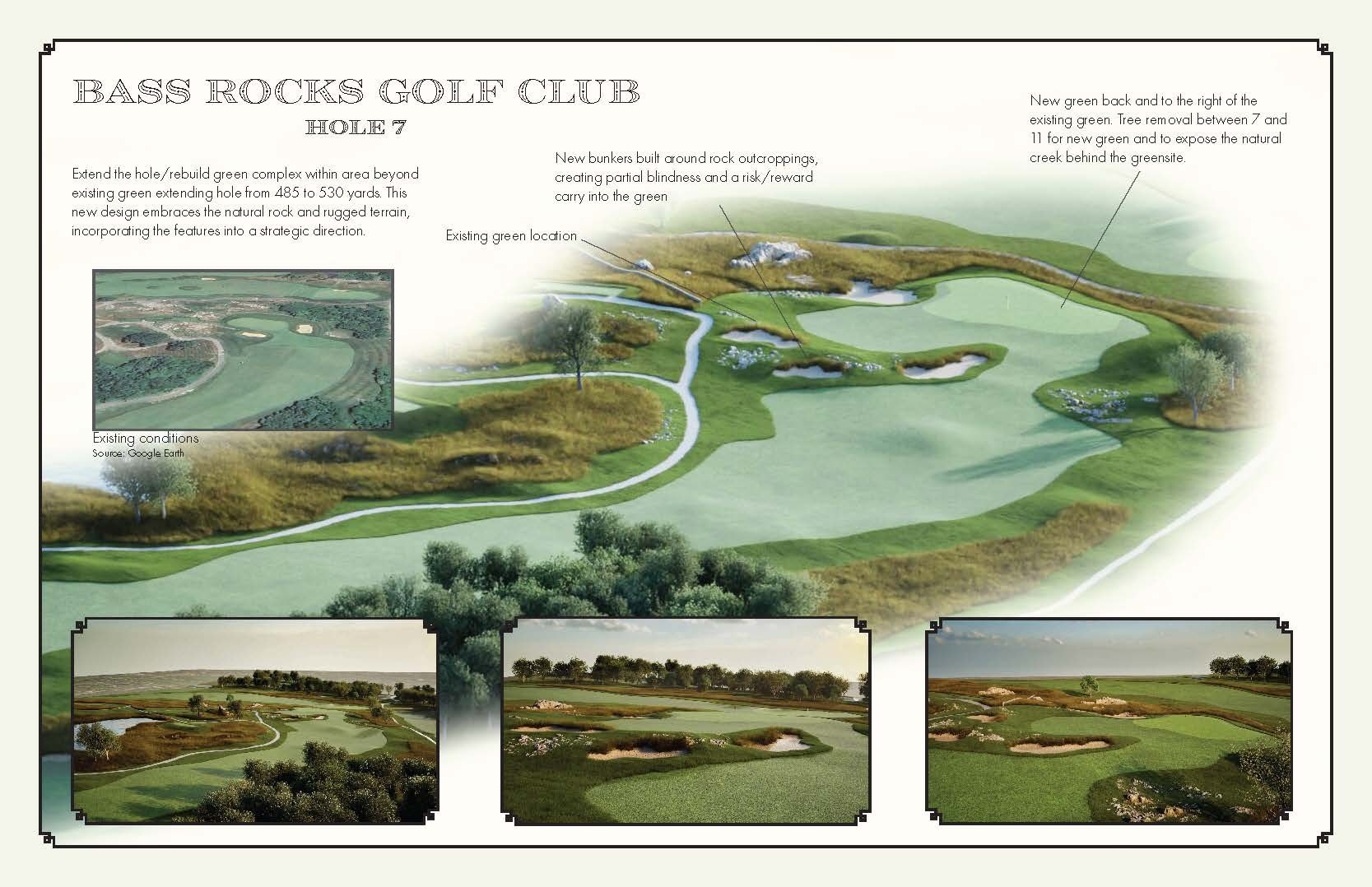 Hole 7 design sheet