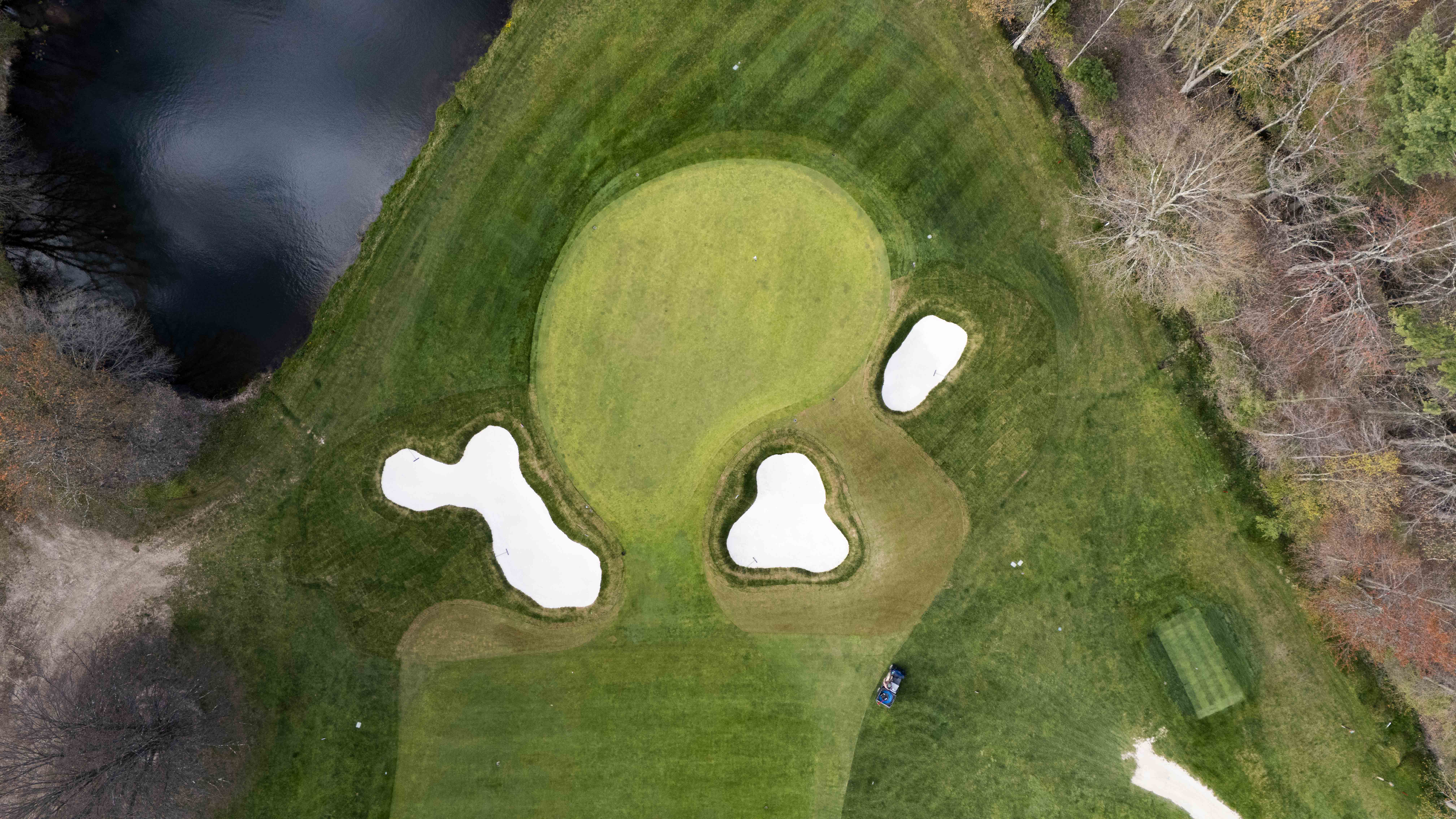 Mendham Hole 16, finished