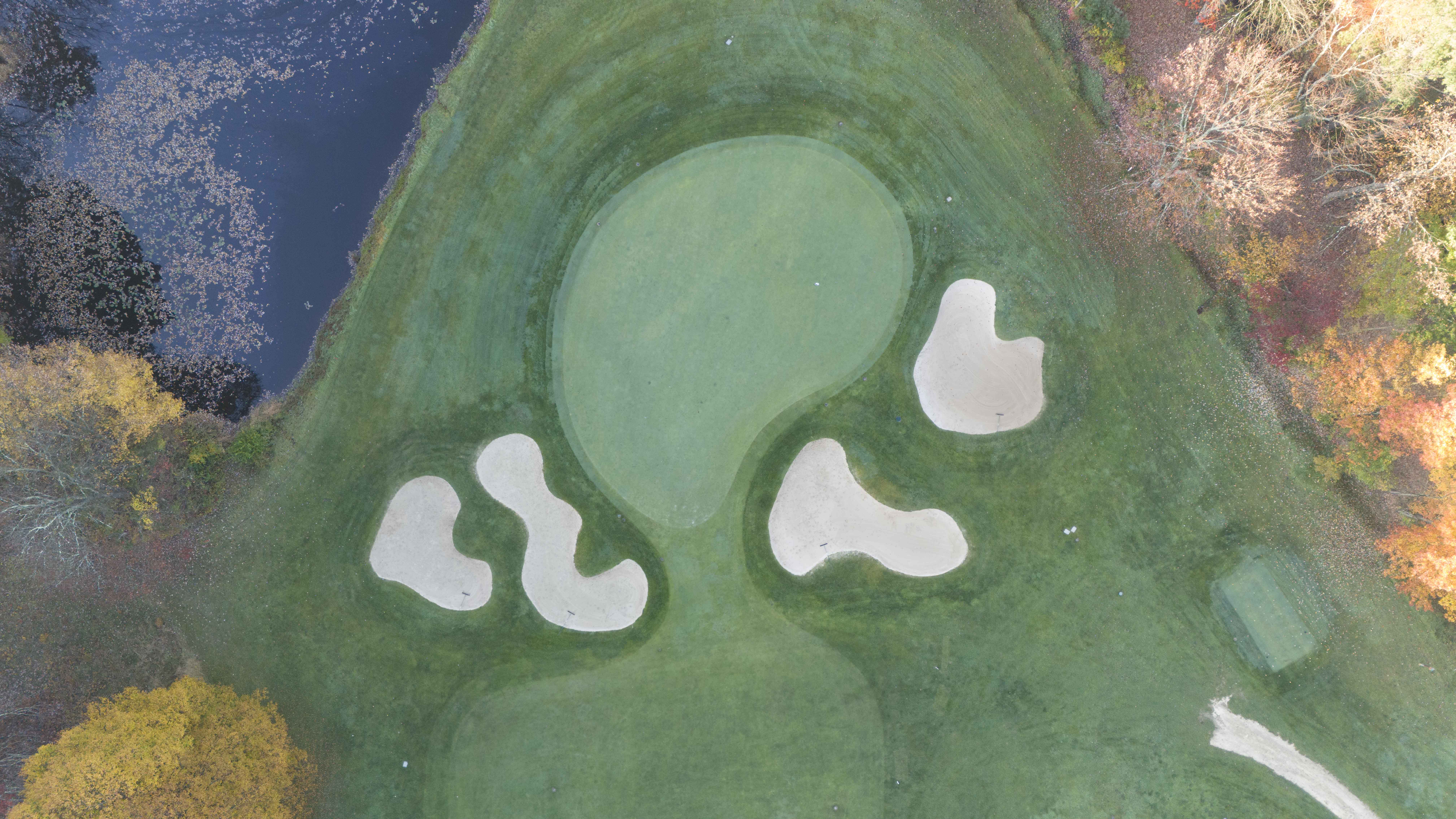 Hole 16 before renovation