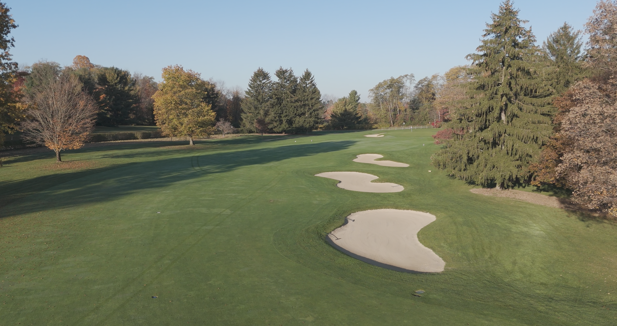 Hole 10 existing condition