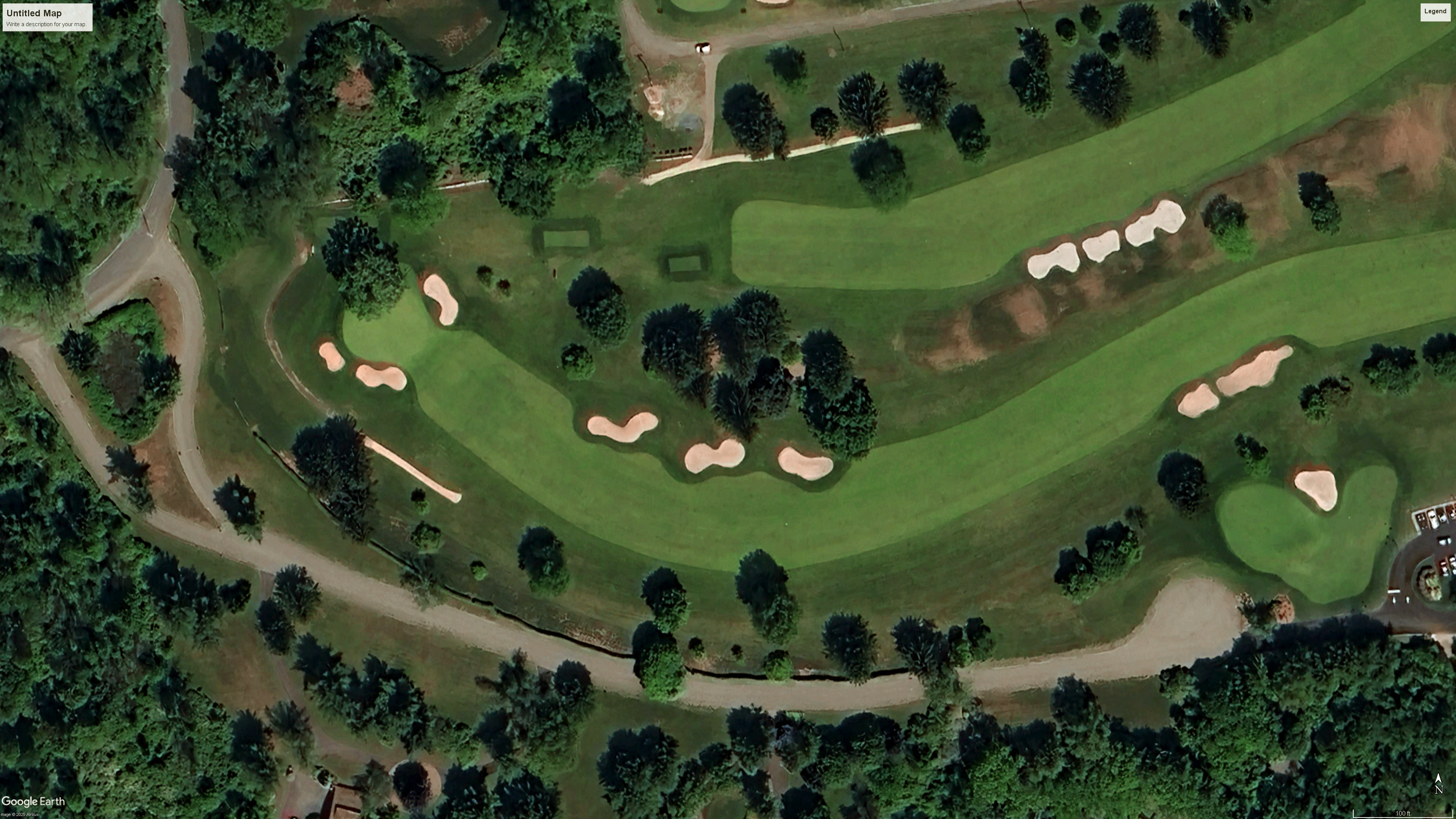Hole 10 existing aerial